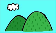 山イラスト